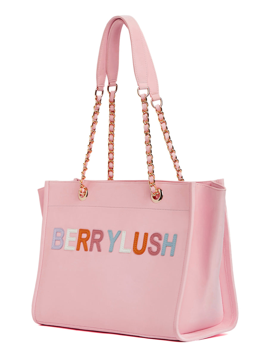 Berrylush Checked Tote Bag Handbags