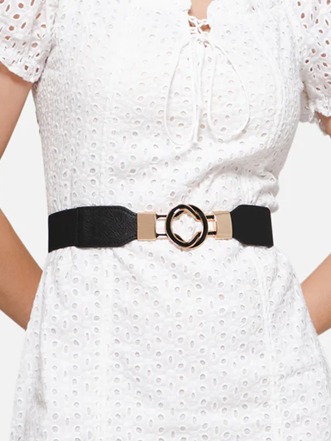 Linden Embellished Buckle Elasticated Belt – Emporium