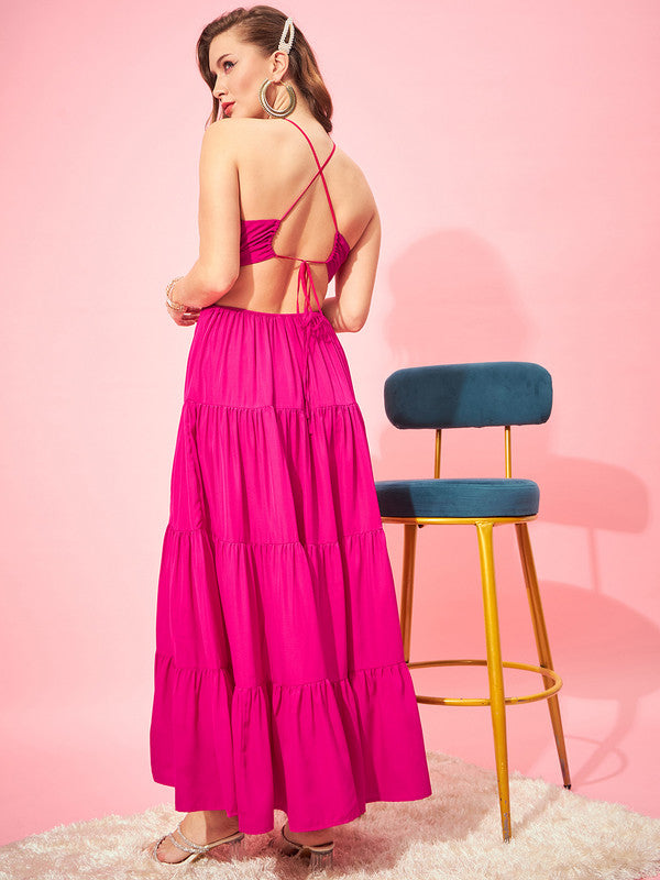 Women's Cut Out Brami - Colsie™ Pink XL