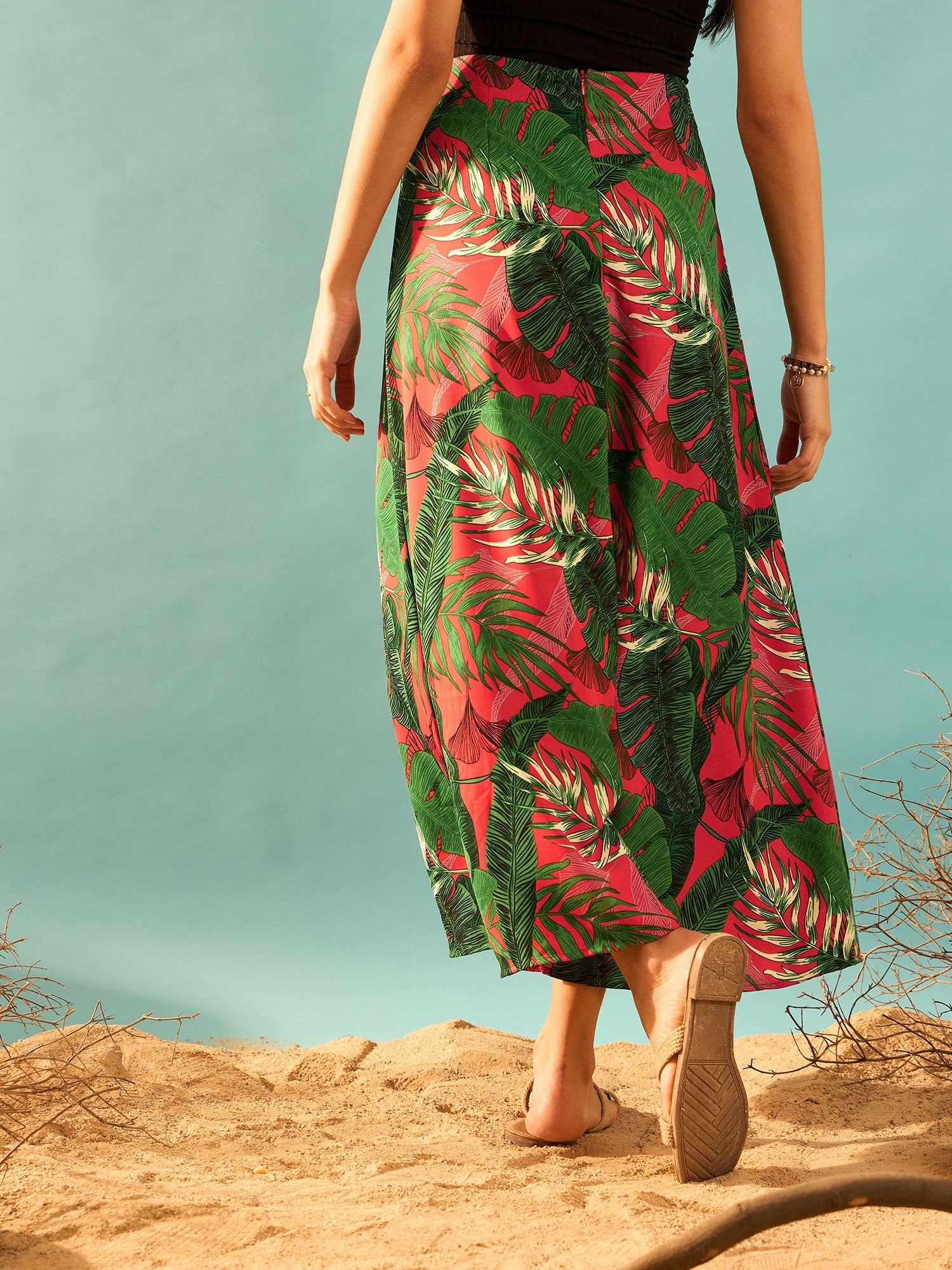 Tropical shop maxi skirts