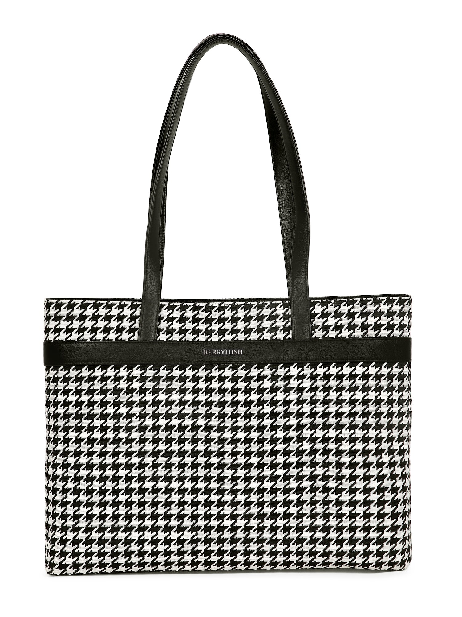 Black and white sales laptop bag