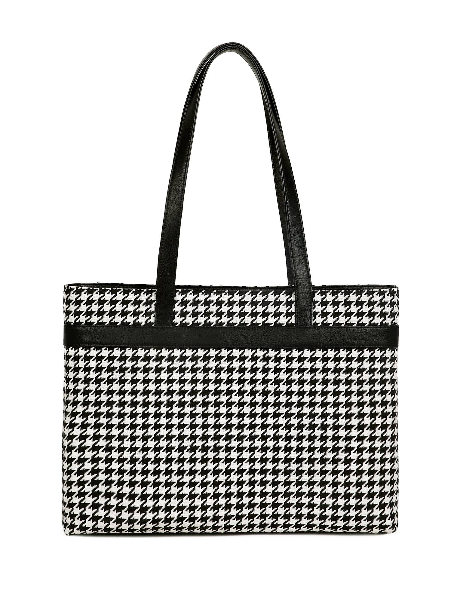 Black and white sales laptop bag