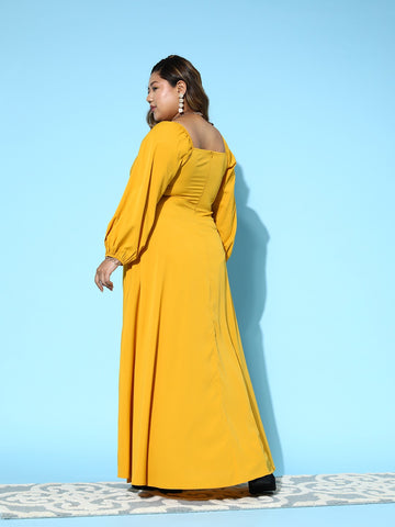 Eliza J Halter Ruffle Maxi Dress Size 4 Yellow Floral Sleeveless Long NWT  $178 | eBay