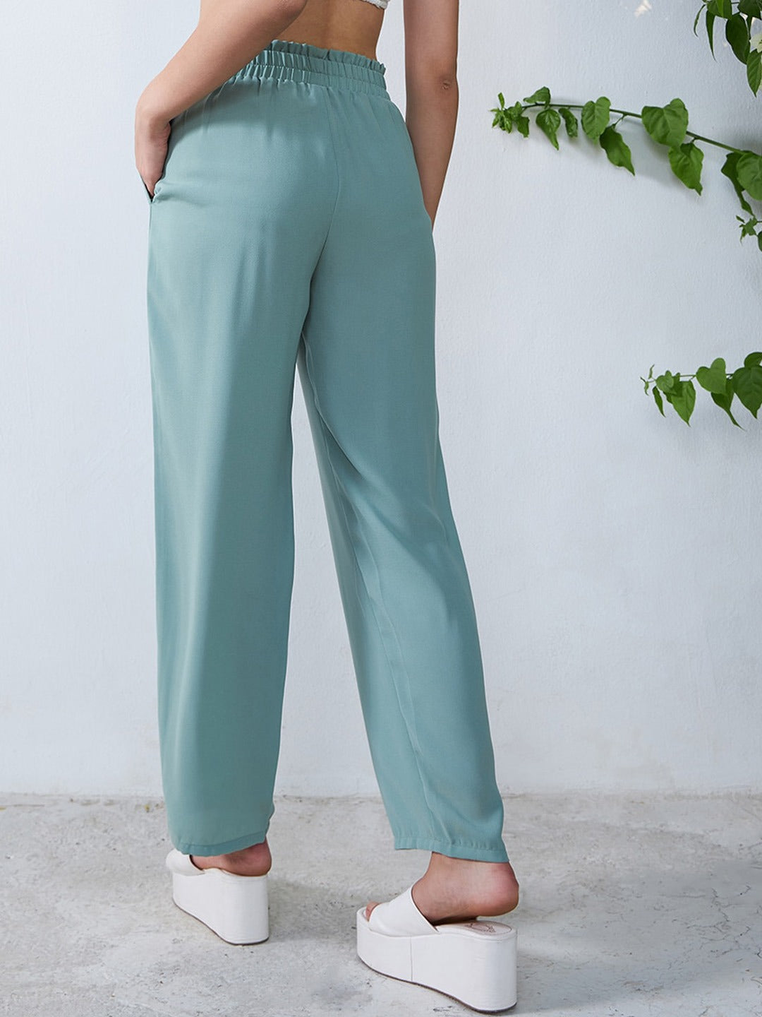 TWILL SLOUCH PANTS HAZELNUT – Silk Laundry / silklaundry.com