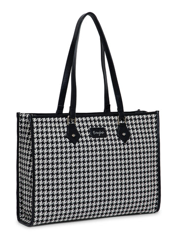 ANINE BING Nico Bag - Houndstooth