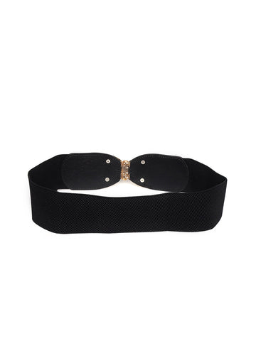 Plus Size Locklear Studded Plus Size Double Buckle Belt-Black – Curvy Sense