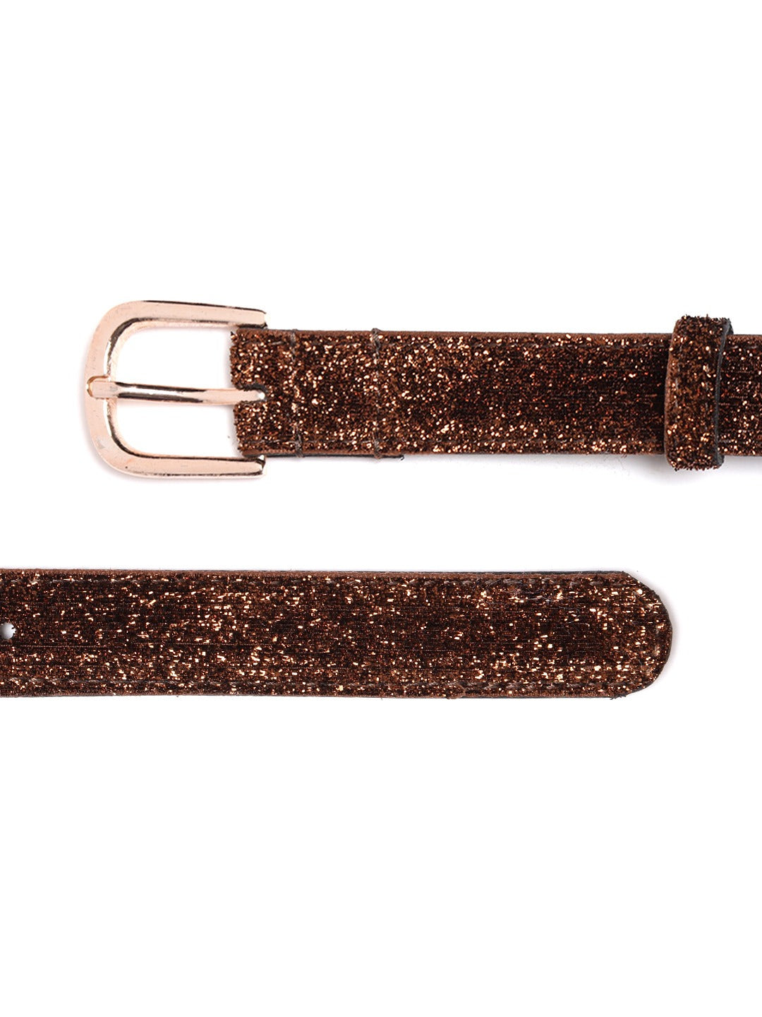 Gold glitter sale belt